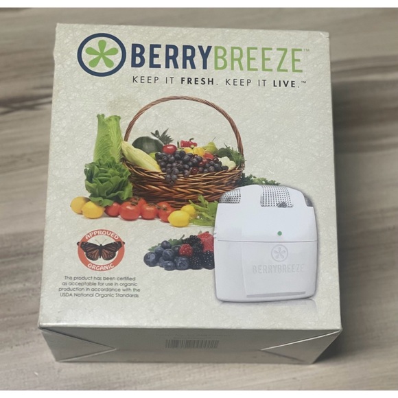 NIB Berry Breeze Fridge Fresh Fruit Saver Keep It Fresh Approved Organic - Picture 6 of 9